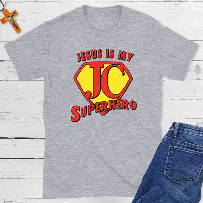 Jesus Is My Superhero Christian T-Shirt