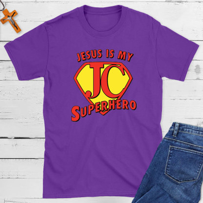 Jesus Is My Superhero Christian T-Shirt