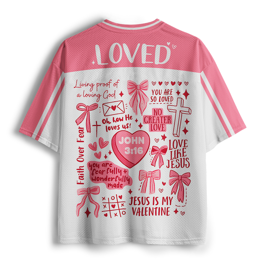 Jesus Is My Valentina Christian Mesh Jersey