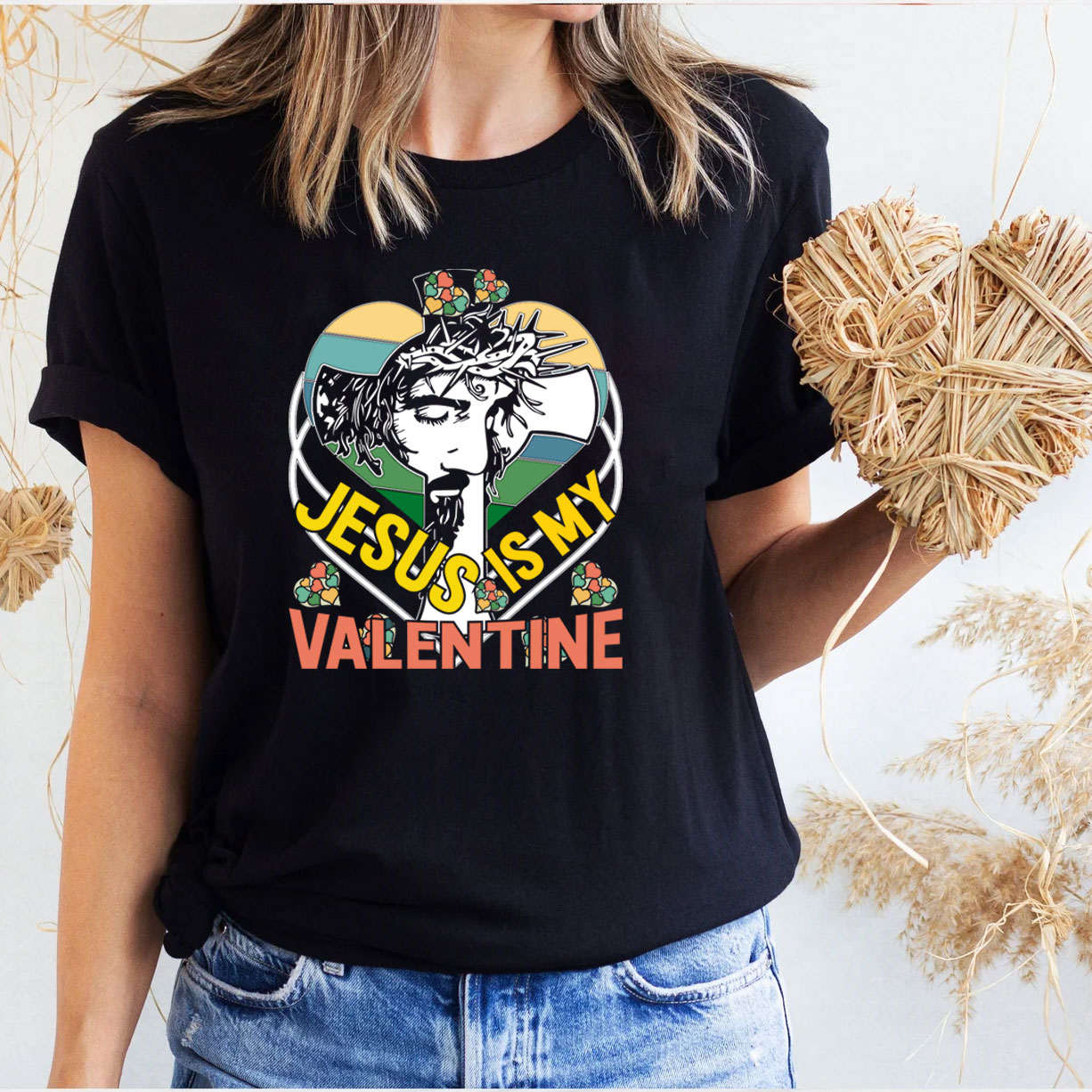 Jesus Is My Valentine Christian T-Shirt
