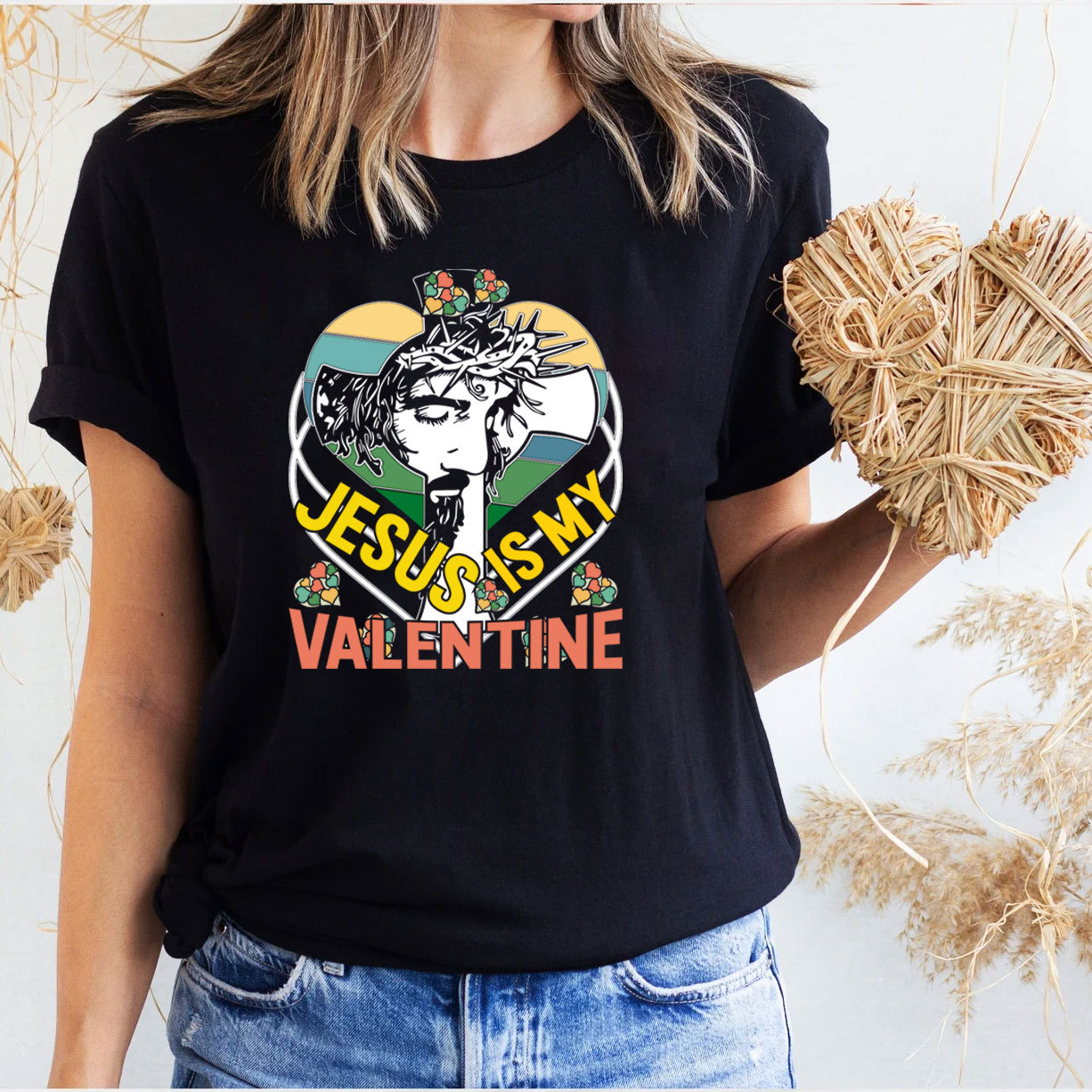 Jesus Is My Valentine Christian T-Shirt
