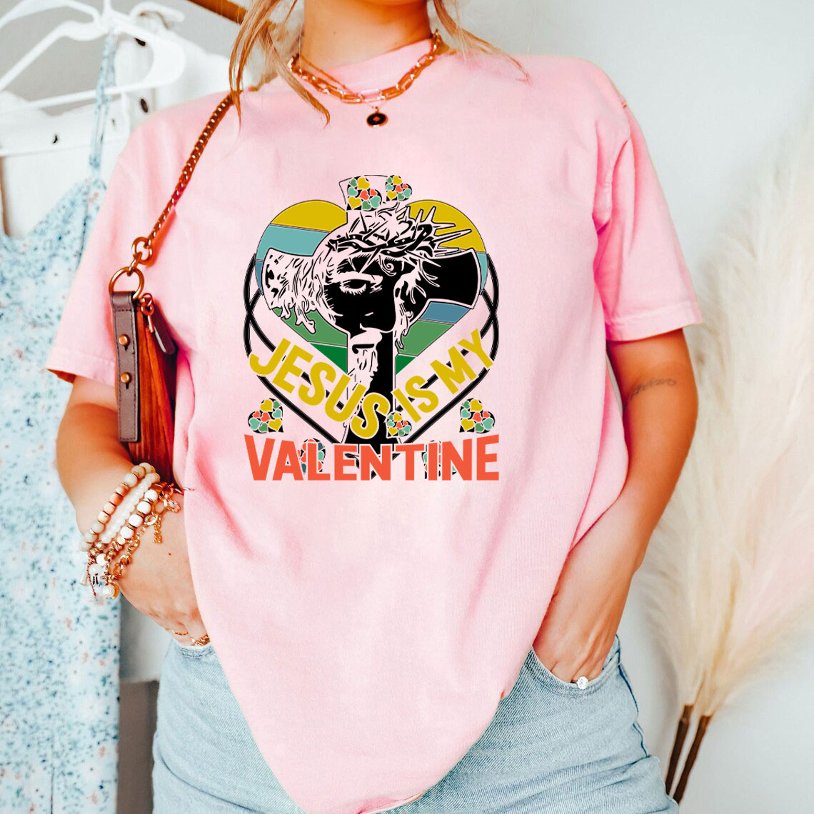 Jesus Is My Valentine Christian T-Shirt