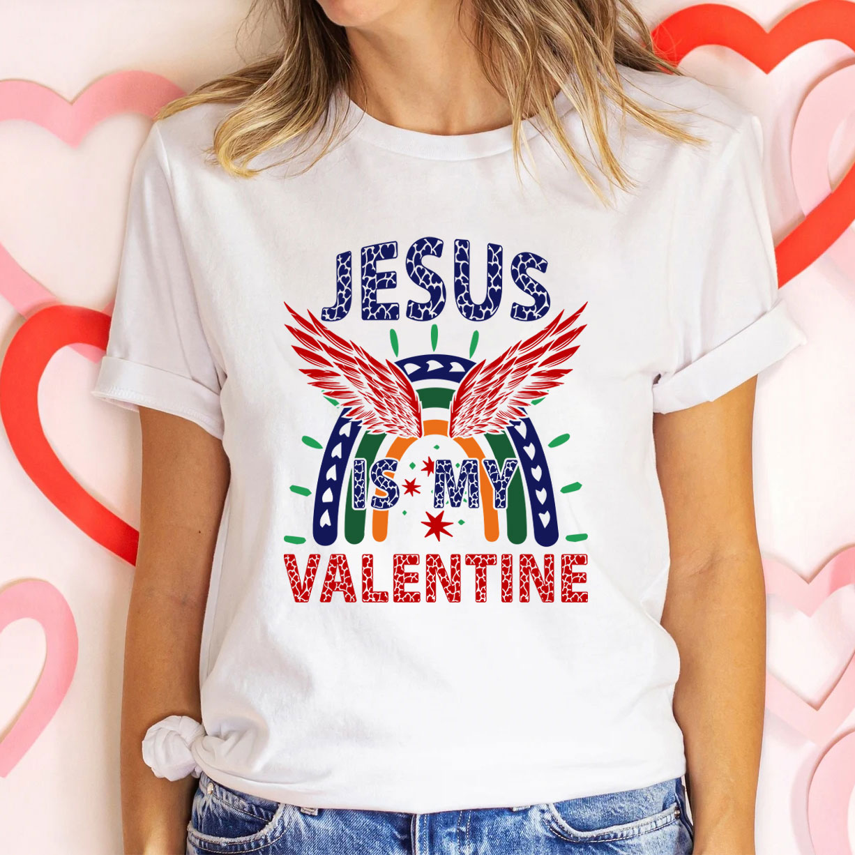 Jesus Is My Valentine Christian T-Shirt
