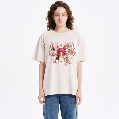 Jesus Is My Valentine Washed T-Shirt