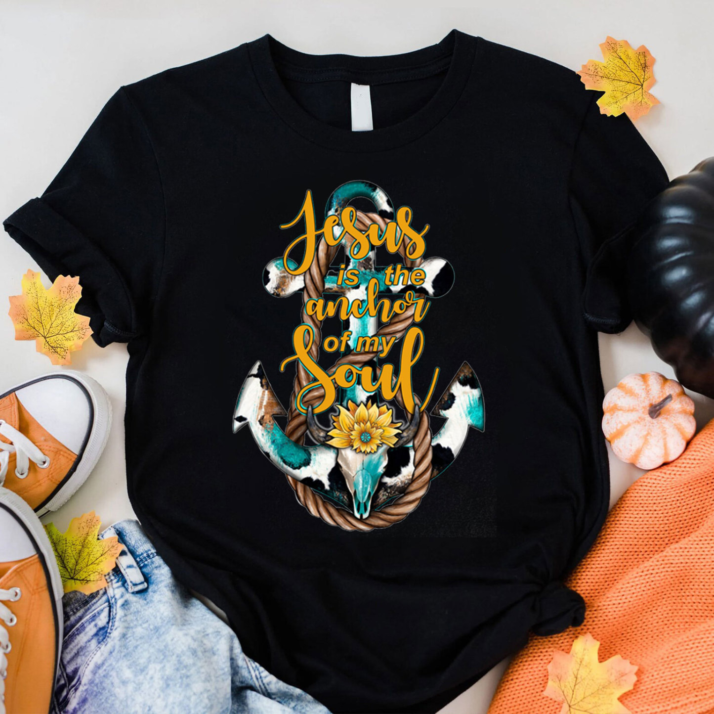 Jesus Is The Anchor Of My Soul Christian T-Shirt