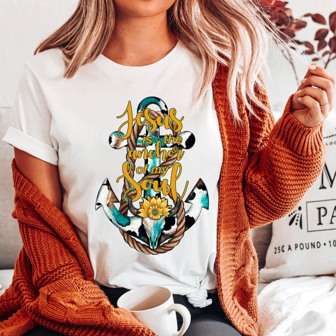 Jesus Is The Anchor Of My Soul Christian T-Shirt