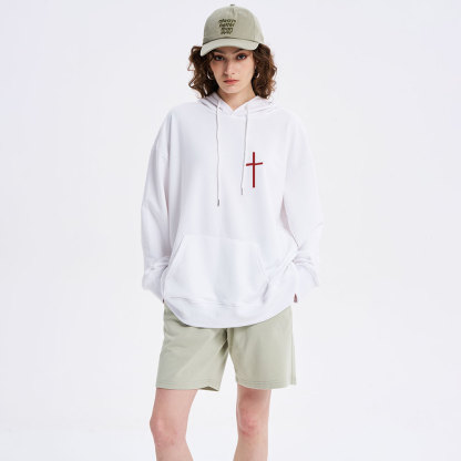 Jesus Is The Answer Classic Christian Hoodie