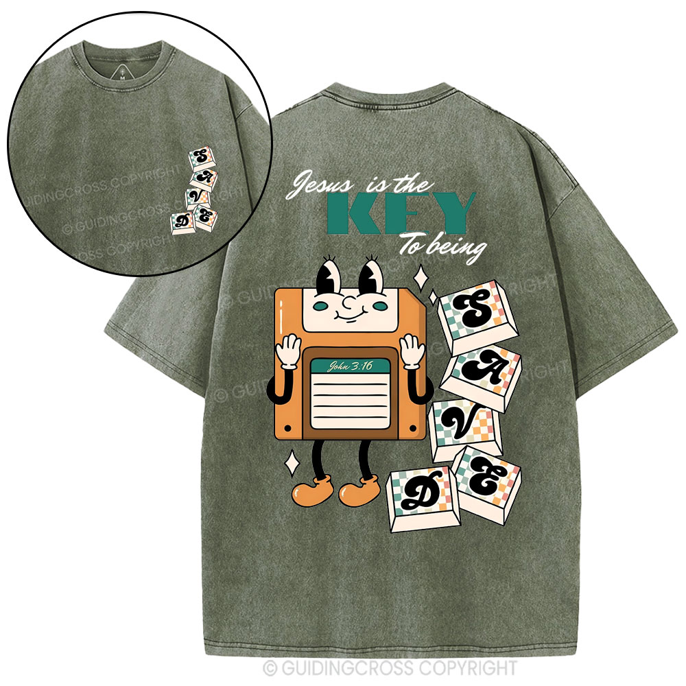 New-Sample Christian Washed T-Shirt Sale - GuidingCross