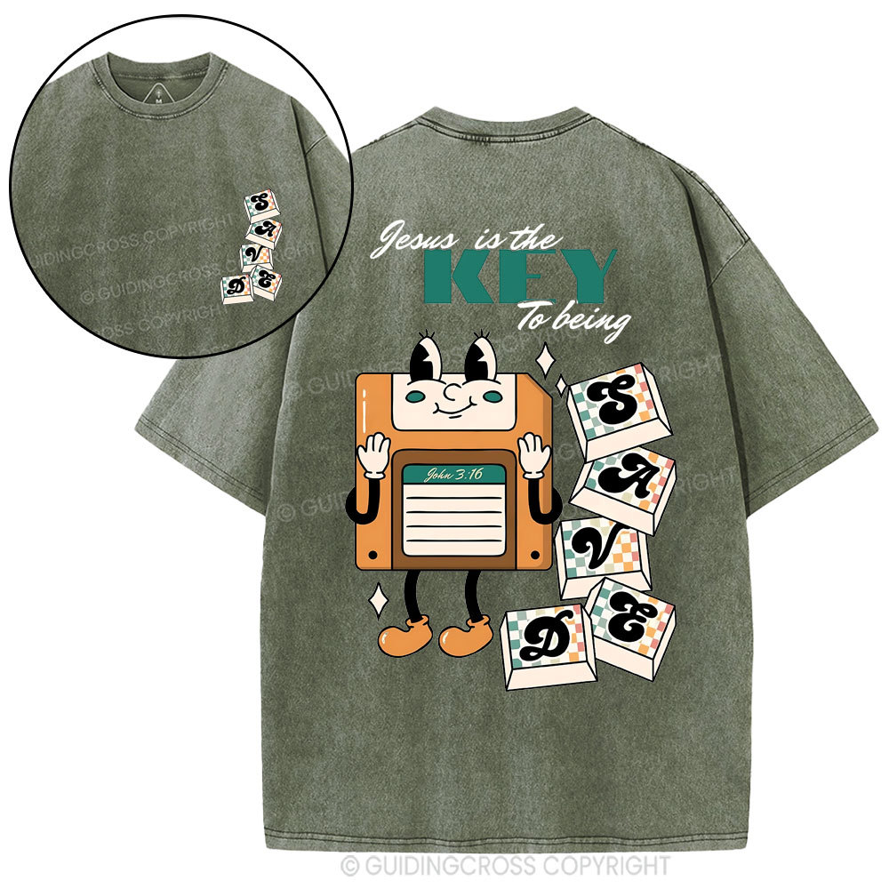 New-Sample Christian Washed T-Shirt Sale - GuidingCross