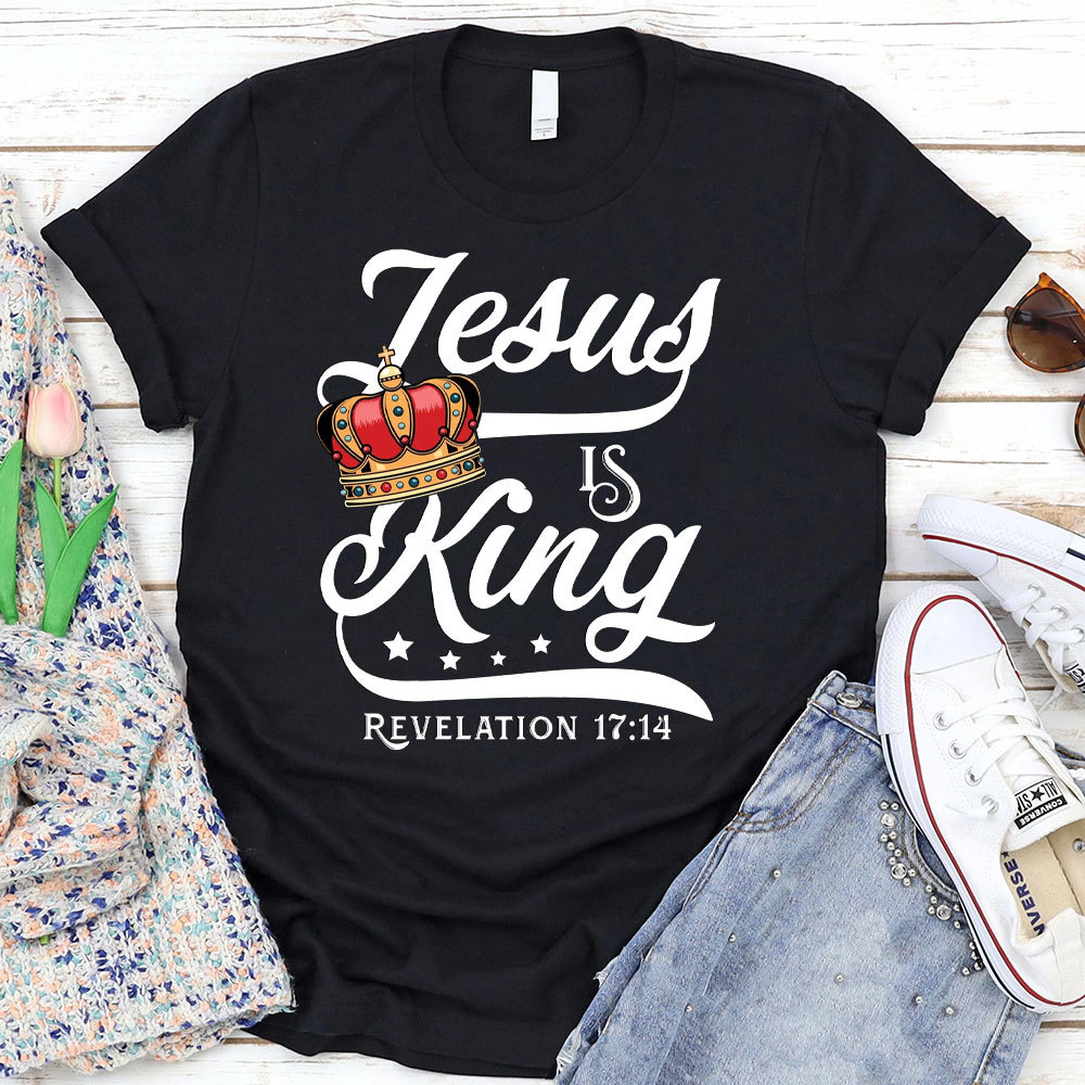 Jesus Is The King Christian T-Shirt