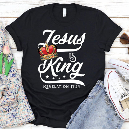 Jesus Is The King Christian T-Shirt