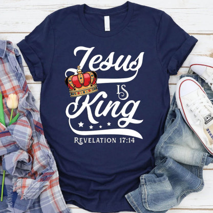 Jesus Is The King Christian T-Shirt
