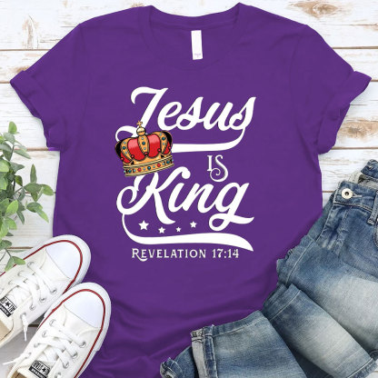 Jesus Is The King Christian T-Shirt
