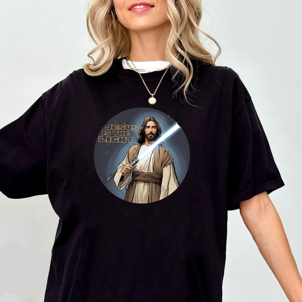Jesus Is The Light Chrisitian T-Shirt