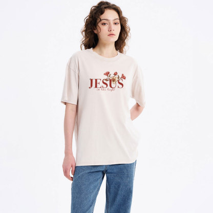 Jesus Is The Light Christian Washed T-Shirt