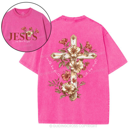 Jesus Is The Light Christian Washed T-Shirt