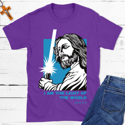 Jesus Is The Light Of The World Christian T-Shirt