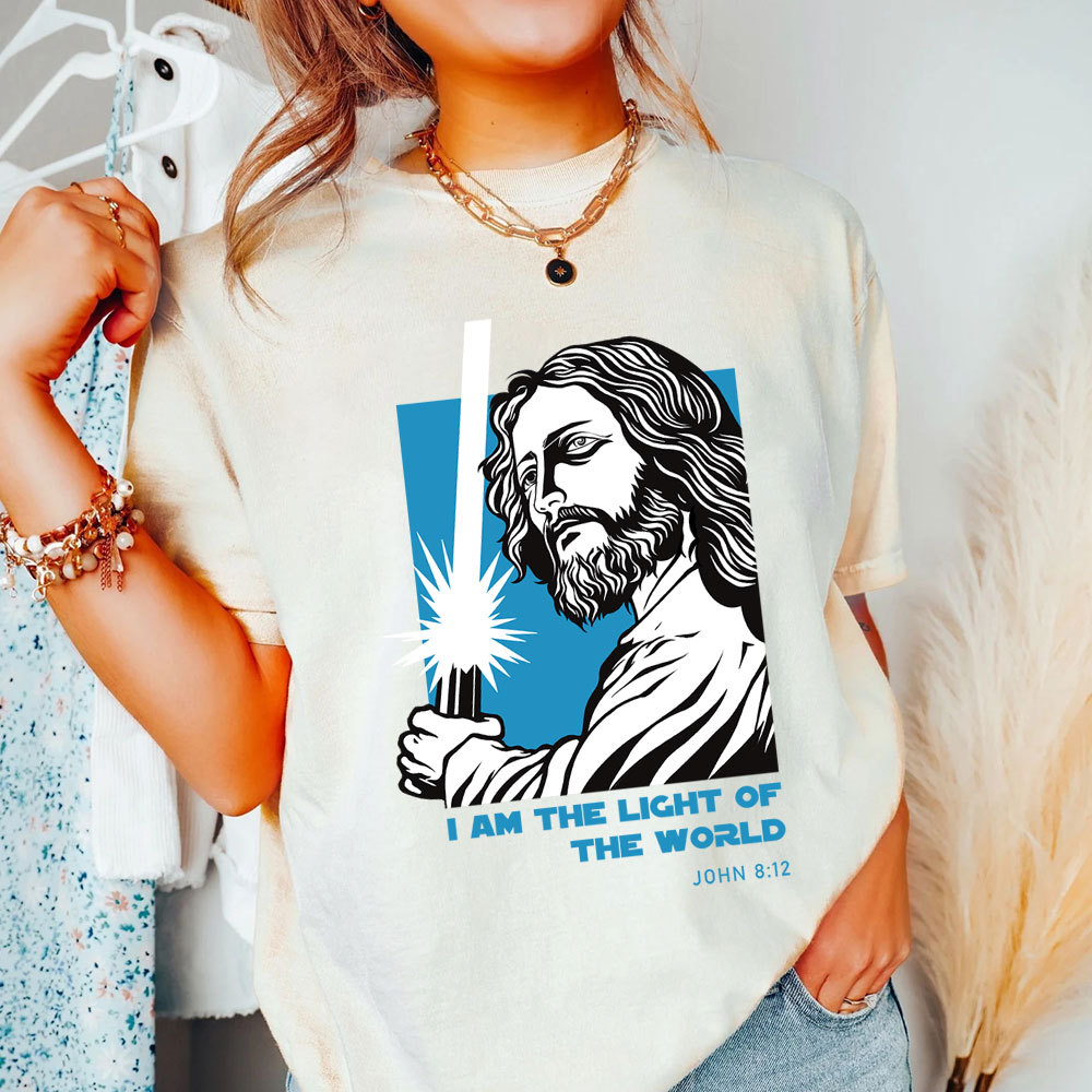 Jesus Is The Light Of The World Christian T-Shirt