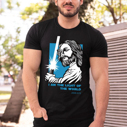 Jesus Is The Light Of The World Christian T-Shirt