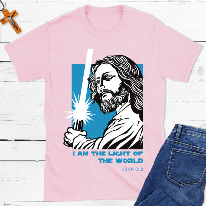 Jesus Is The Light Of The World Christian T-Shirt