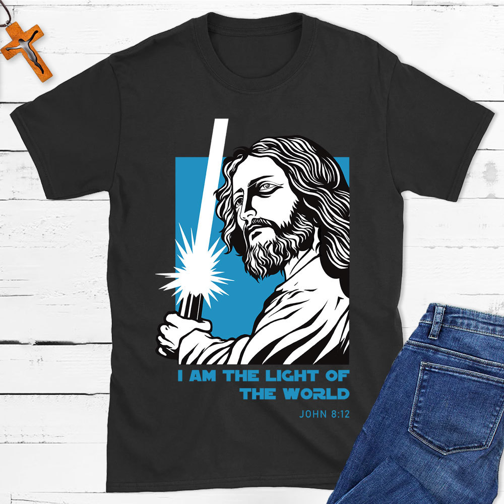 Jesus Is The Light Of The World Christian T-Shirt