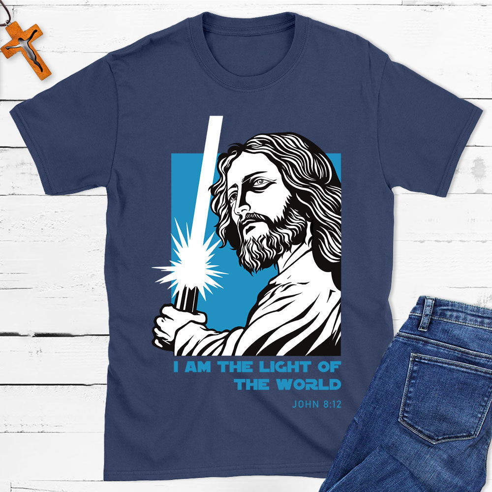 Jesus Is The Light Of The World Christian T-Shirt