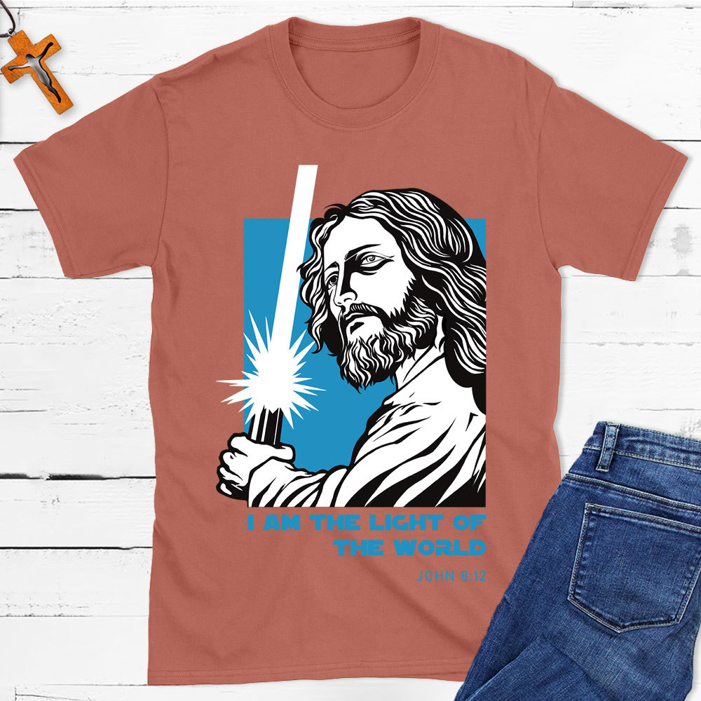 Jesus Is The Light Of The World Christian T-Shirt