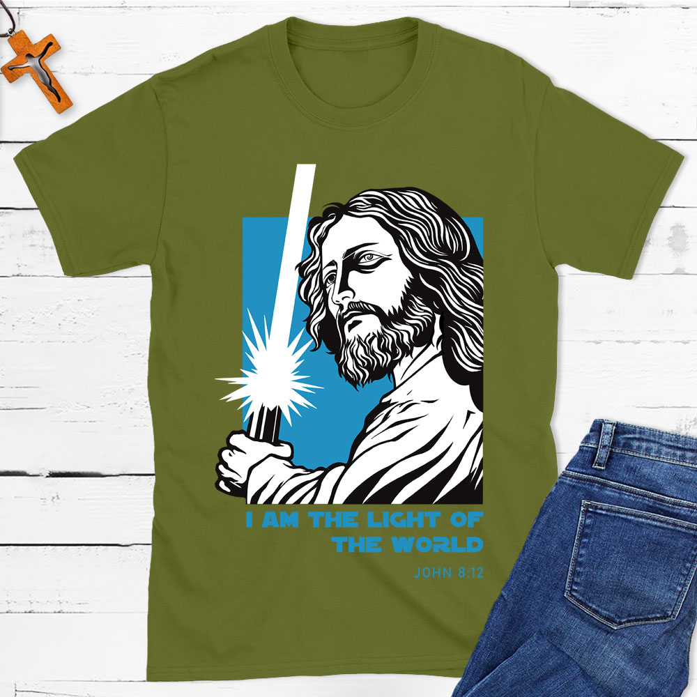 Jesus Is The Light Of The World Christian T-Shirt
