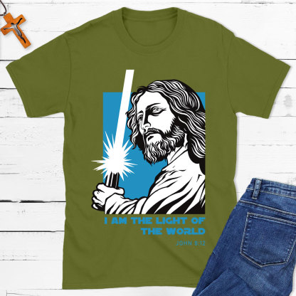 Jesus Is The Light Of The World Christian T-Shirt