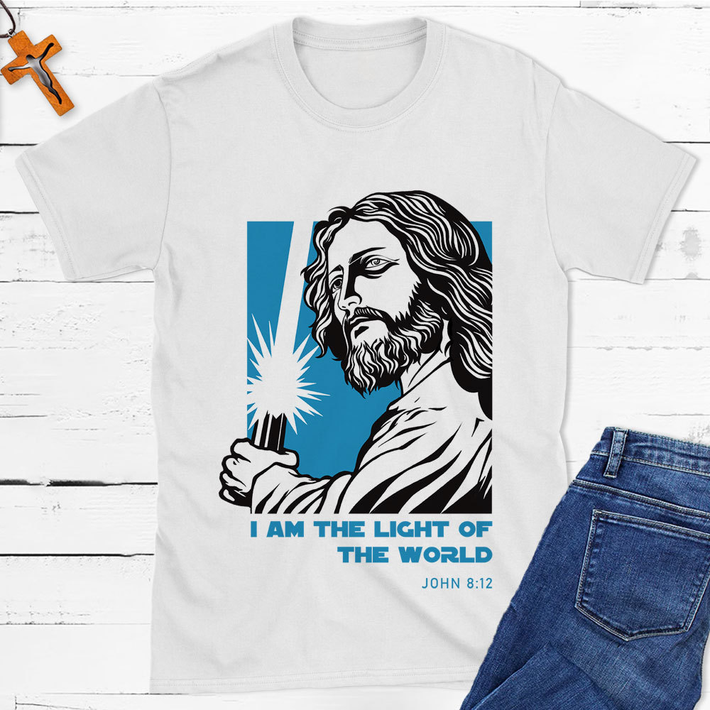 Jesus Is The Light Of The World Christian T-Shirt