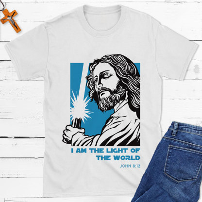Jesus Is The Light Of The World Christian T-Shirt