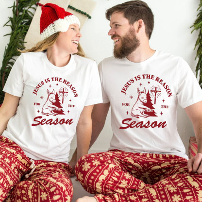 Jesus Is The Reason Christian Christmas T-Shirt