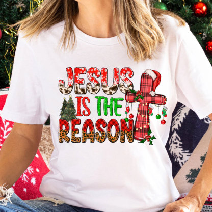 Jesus Is The Reason Christmas Christian T-Shirt
