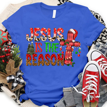 Jesus Is The Reason Christmas Christian T-Shirt