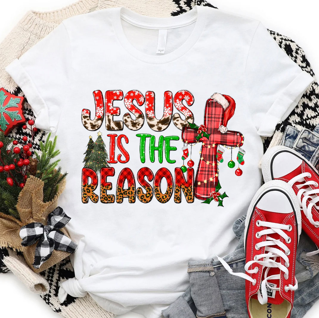 Jesus Is The Reason Christmas Christian T-Shirt