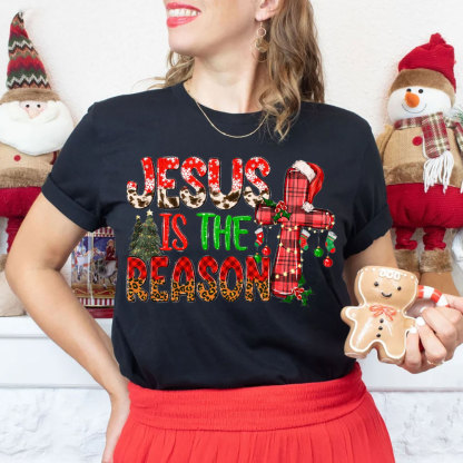Jesus Is The Reason Christmas Christian T-Shirt