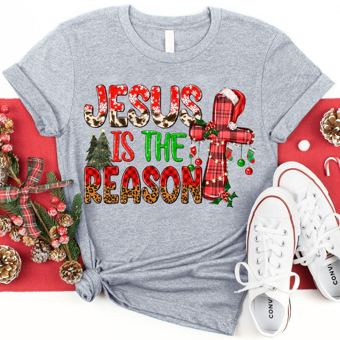 Jesus Is The Reason Christmas Christian T-Shirt