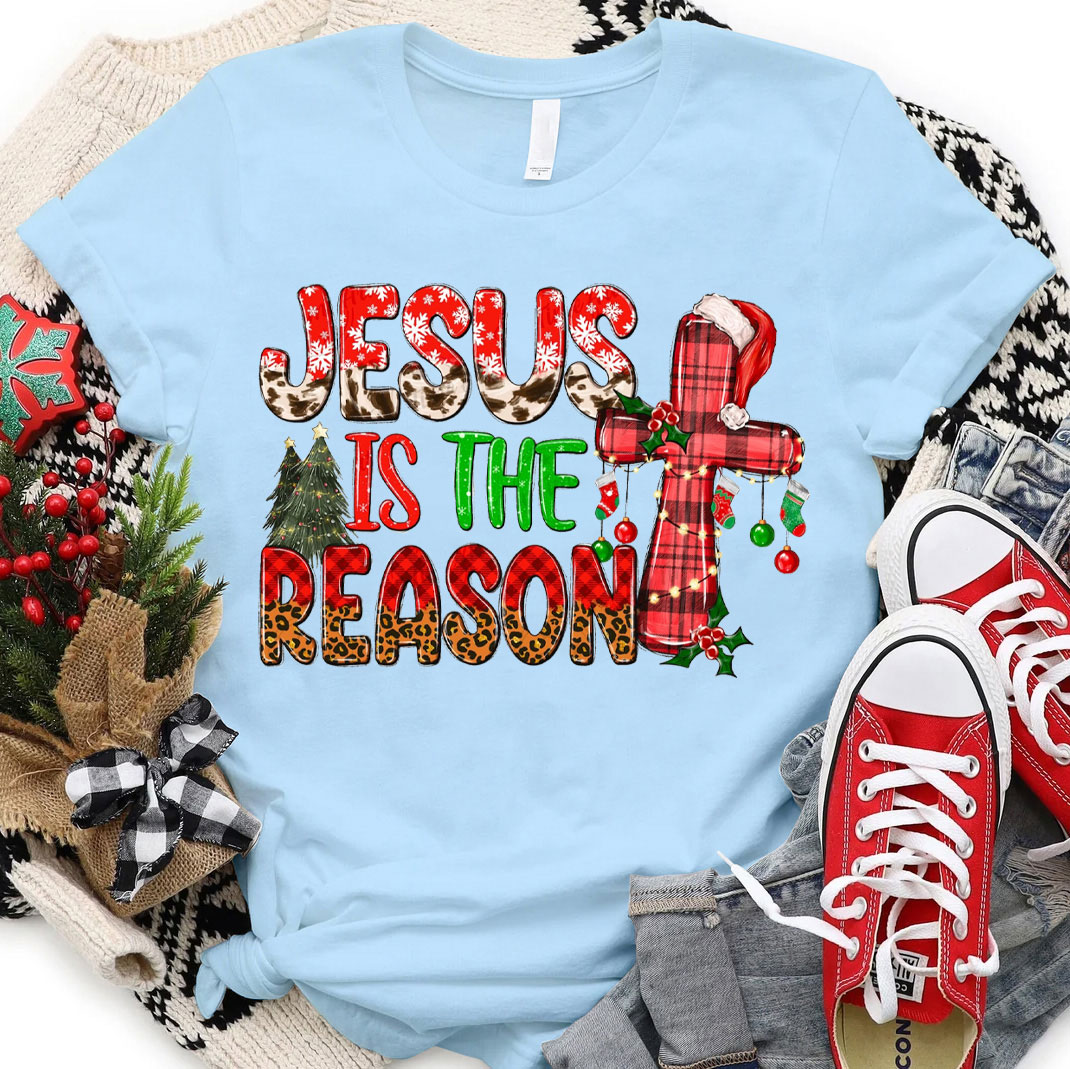 Jesus Is The Reason Christmas Christian T-Shirt