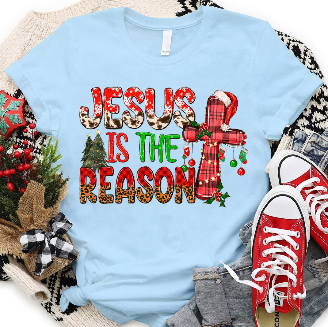 Jesus Is The Reason Christmas Christian T-Shirt