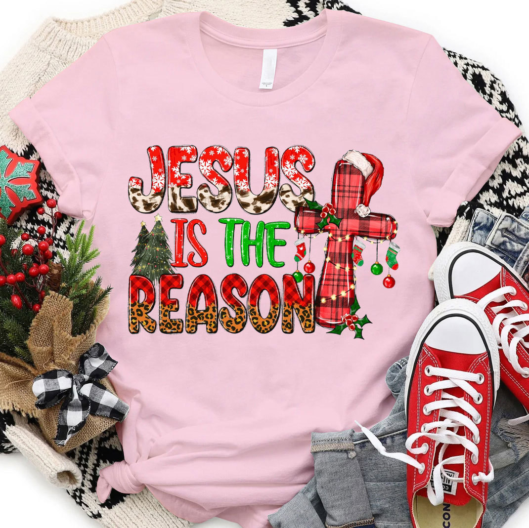 Jesus Is The Reason Christmas Christian T-Shirt