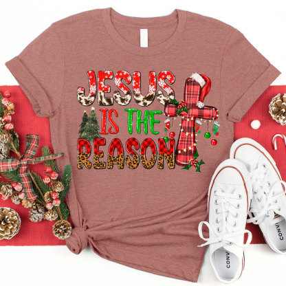 Jesus Is The Reason Christmas Christian T-Shirt