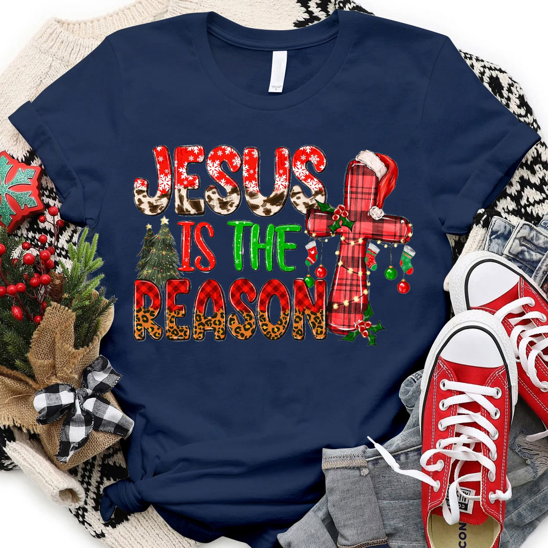 Jesus Is The Reason Christmas Christian T-Shirt