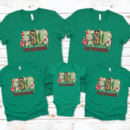 Jesus Is The  Reason Christmas Family Matching Shirts