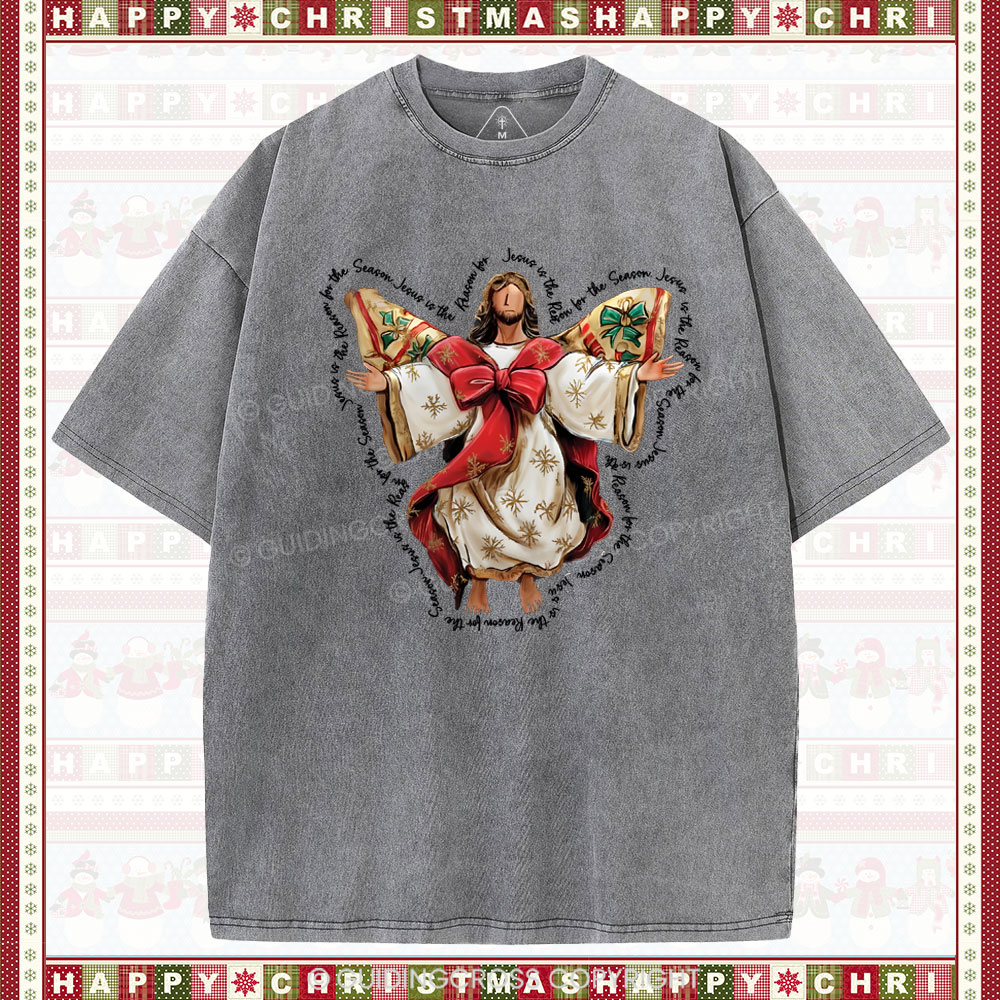Jesus Is The Reason For Christian Washed T-Shirt