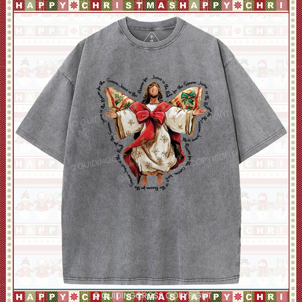 Jesus Is The Reason For Christian Washed T-Shirt