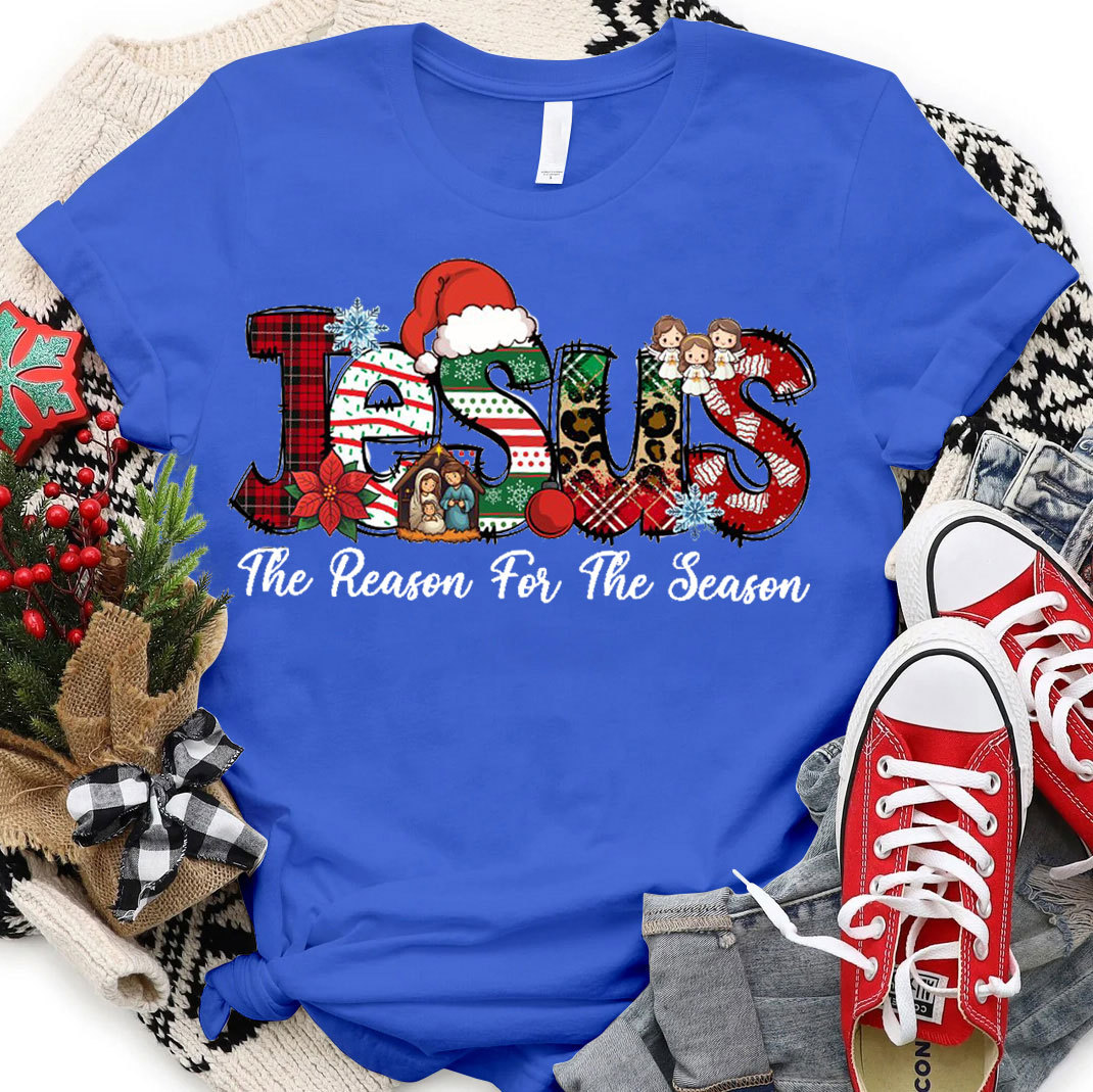 Jesus Is The Reason For The Season Christmas Christian T-Shirt