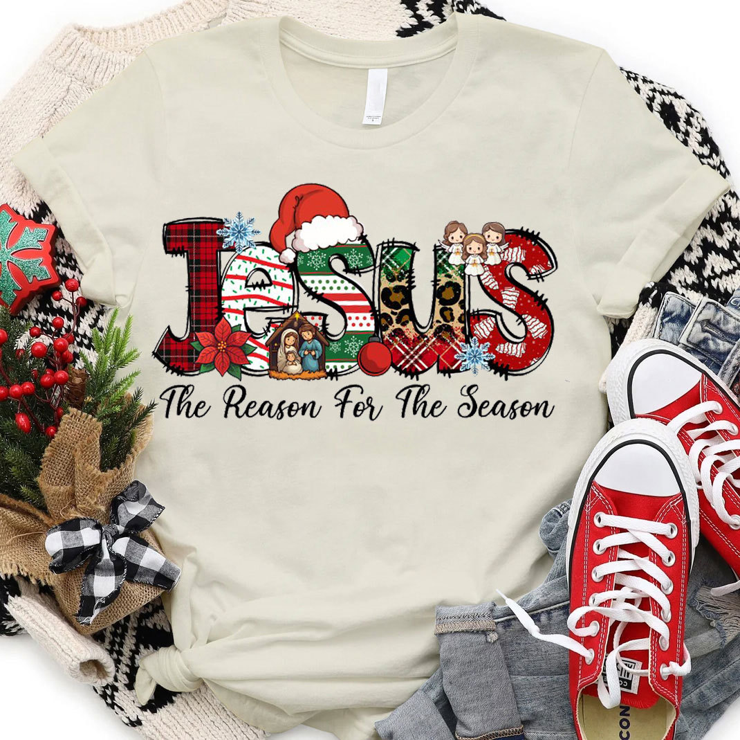 Jesus Is The Reason For The Season Christmas Christian T-Shirt