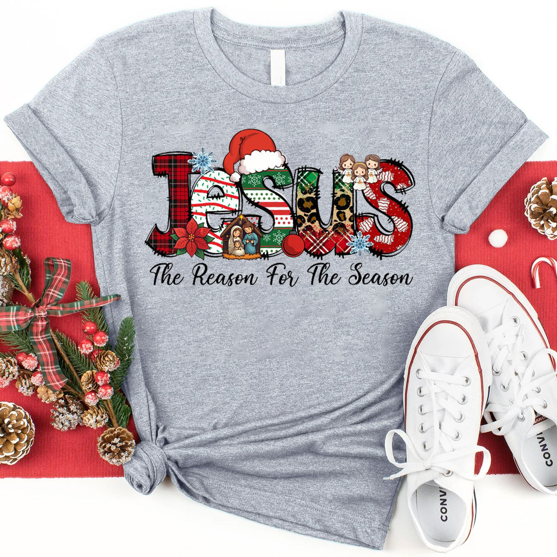 Jesus Is The Reason For The Season Christmas Christian T-Shirt
