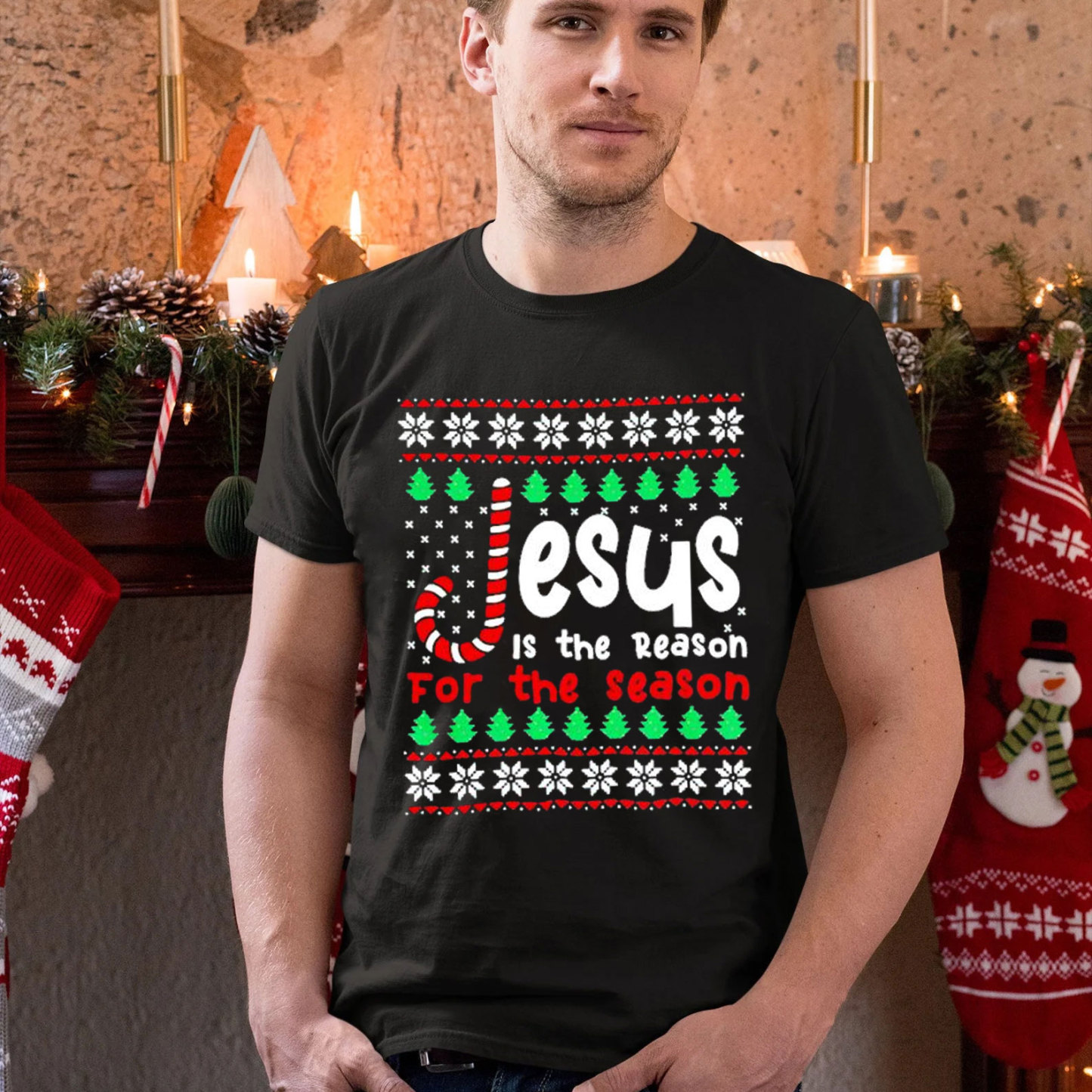 Jesus Is The Reason For The Season Christian T-Shirt