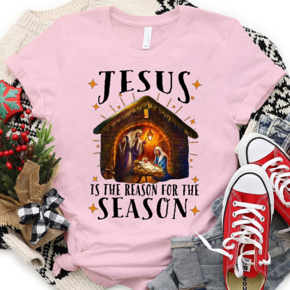 Jesus Is The Reason For The Season Christian T-Shirt 